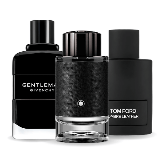 Combro Promotionnel Tom Ford Ombre Leather,  Givenchy Gentleman, Montblanc Explorer 100ml