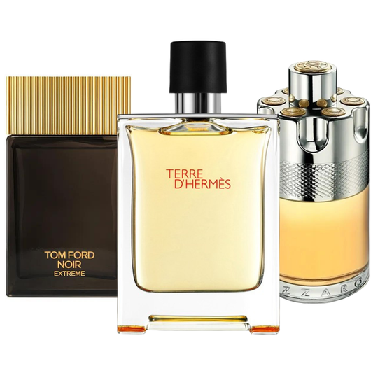 Combo Promotionnel Terre de’Herme, Azzaro Wanted, Tom Ford Noir Extreme 100ml